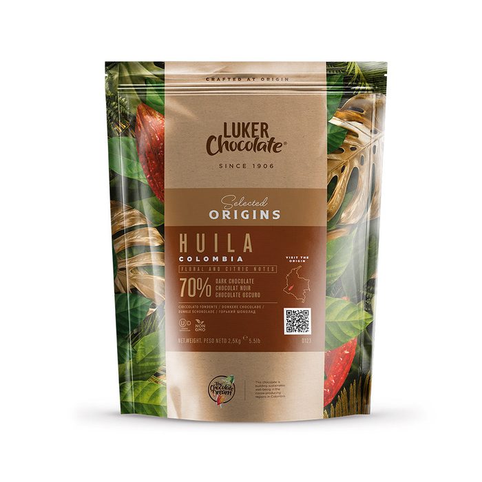 Chocolate Luker 1906 Huila 70% de origen único